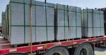 开封芝麻白花岗岩出货日常地铺石