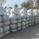 开封 白麻花岗岩石材圆球，石球，挡车球，隔离球，景观石球，风水球等