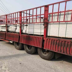 开封 白麻荔枝面外墙干挂，工厂装车日常