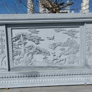 开封 芝麻白大型照壁，屏风，影壁