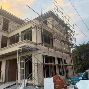 开封 黄金麻荔枝面花岗岩外墙干挂