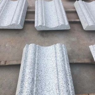 开封 白麻花岗岩光面别墅线条