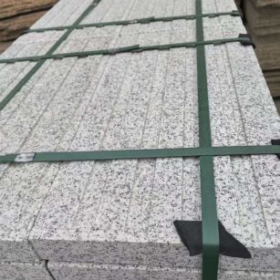 开封 白麻花岗岩直行盲道石，盲条，地铺石