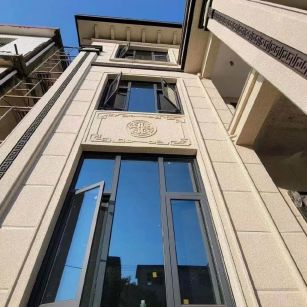 开封 黄金麻荔枝面别墅外墙干挂效果展示