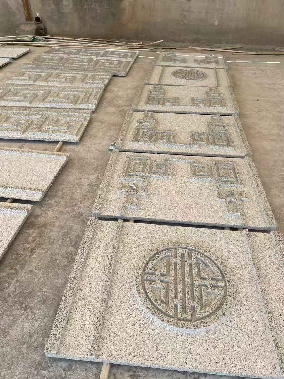 开封 白麻花岗岩外墙立面雕刻板