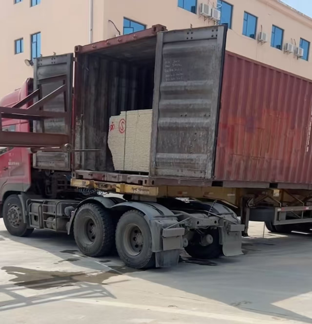 开封 黄金麻荔枝面毛板