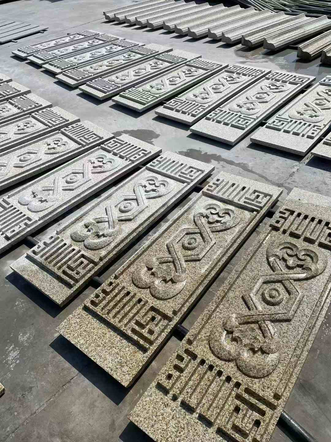 开封 黄金麻花岗岩外墙雕刻板