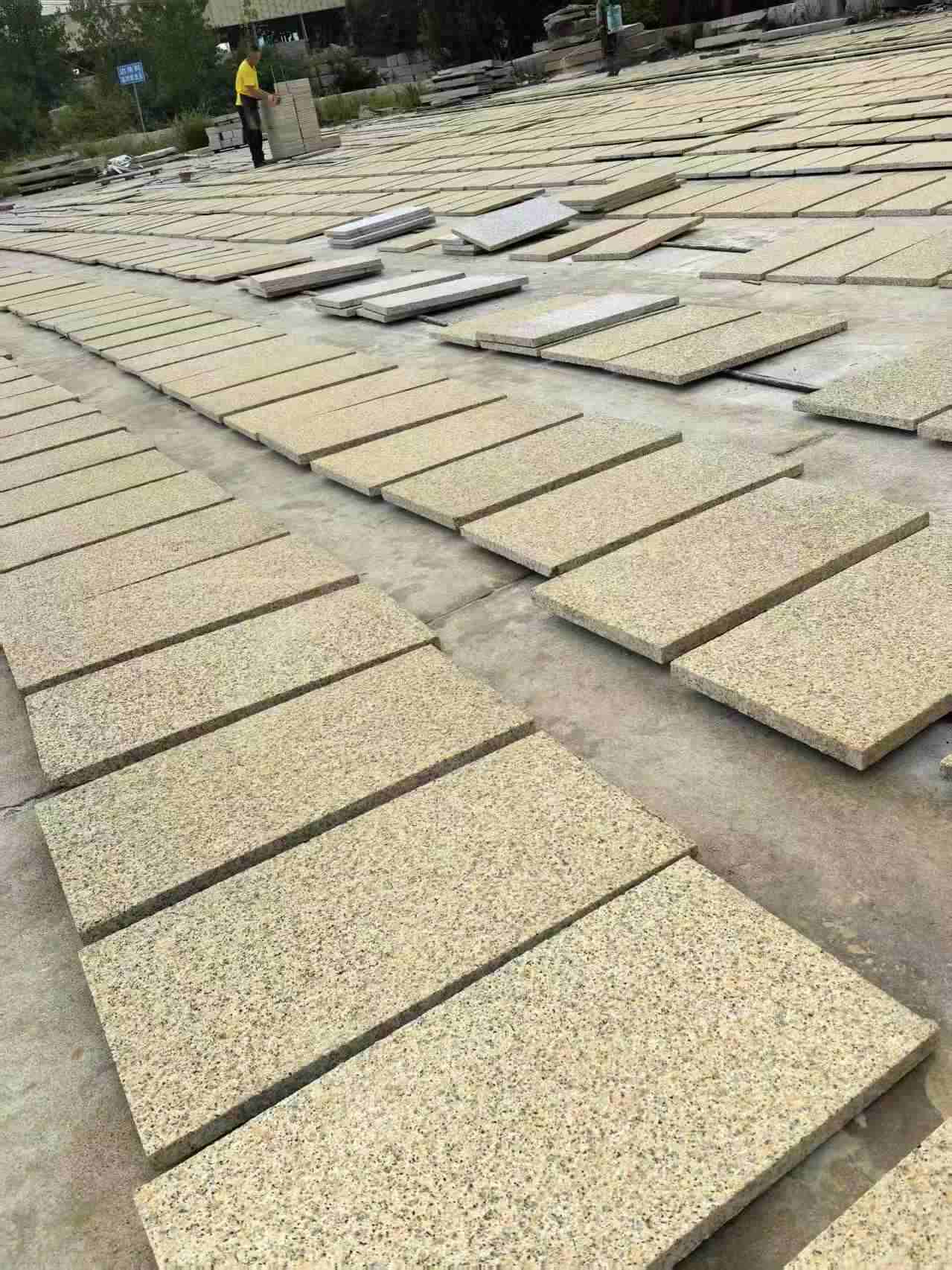 开封 黄金麻荔枝地铺石面排板