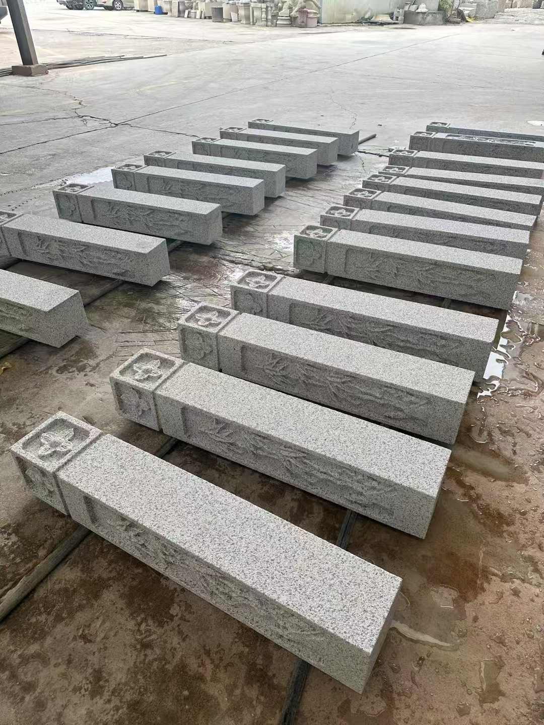 开封 白麻方柱雕花防水