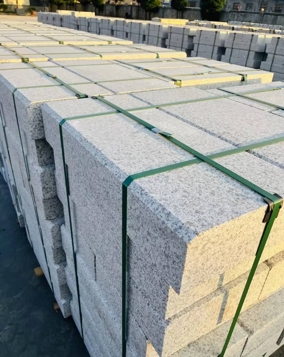 开封 白麻花岗岩路沿石，马路牙子，路缘石，平石，立缘石等