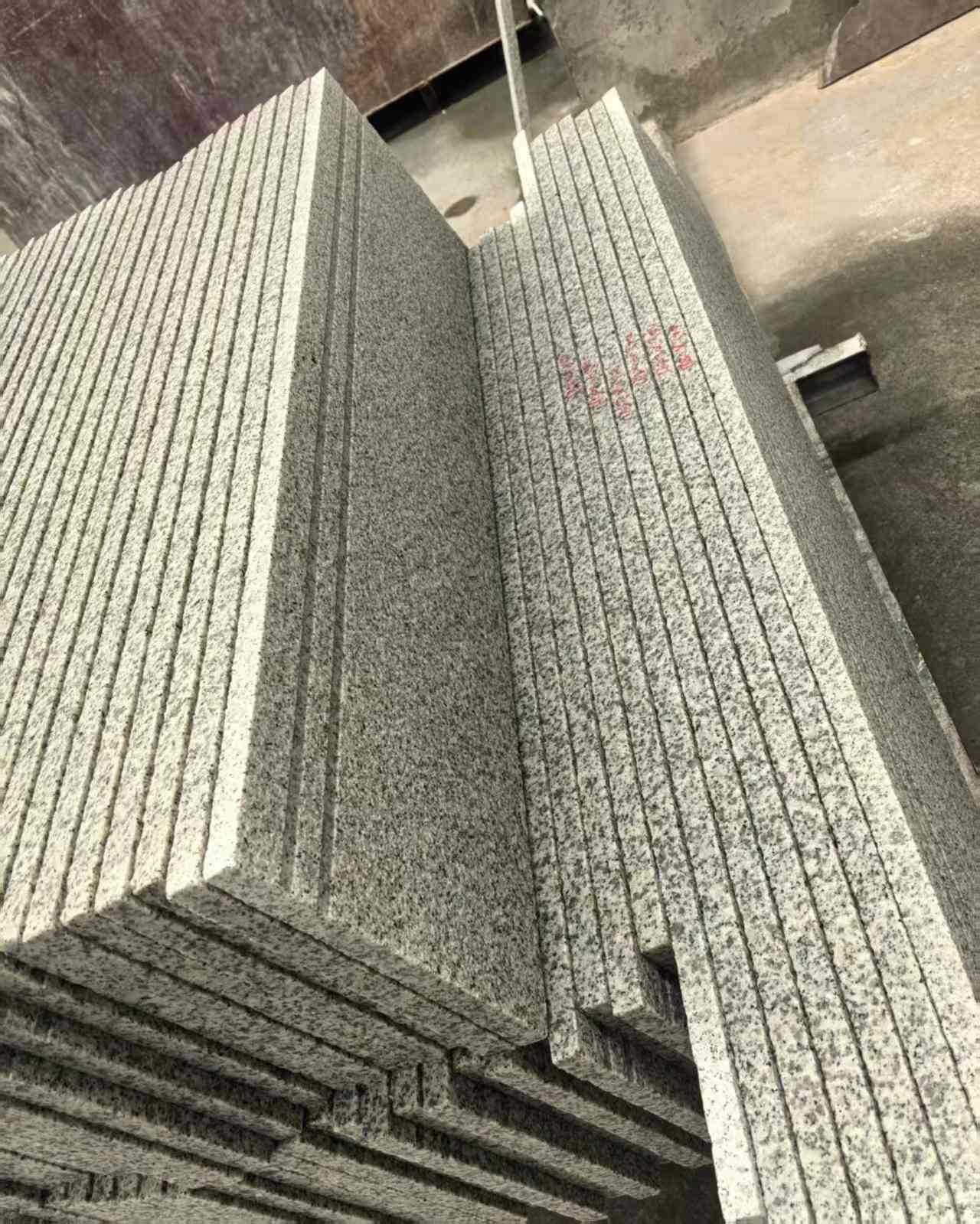 开封 白麻荔枝面花岗岩楼梯踏步